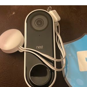 Ring doorbell camera never used.